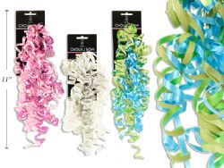 ENSEMBLE DE 2 CHOUX D'EMBALLAGE CADEAUX COULEUR PASTEL ASST